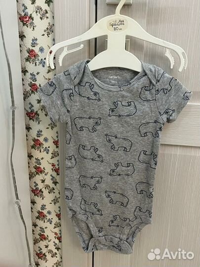 Боди для мальчика 92 Carter's