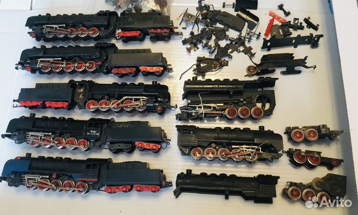 1/87(ho) бой и части паровозов br-50 piko гдр