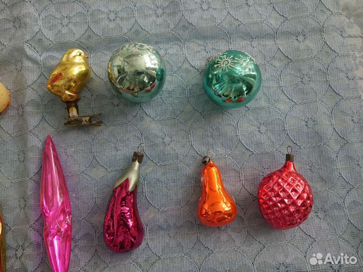 Елочные игрушки СССР