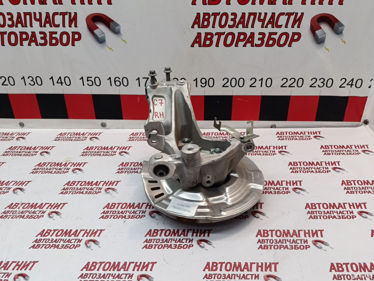 Цапфа задняя правая в сборе Омода С7