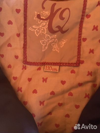 Пальто для девочки 110