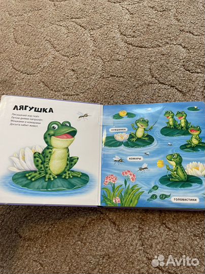 Книга для малышей и водная раскраска