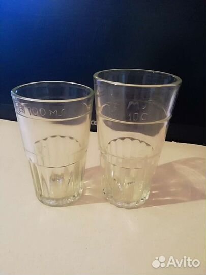 Мерные стаканы 50 и 100мл, саз, СССР