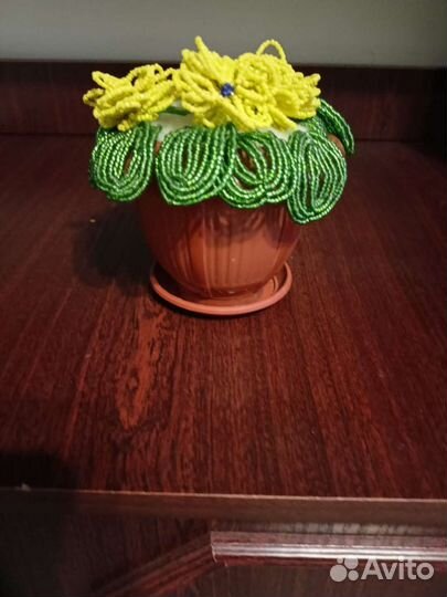 Корзинка из бисера
