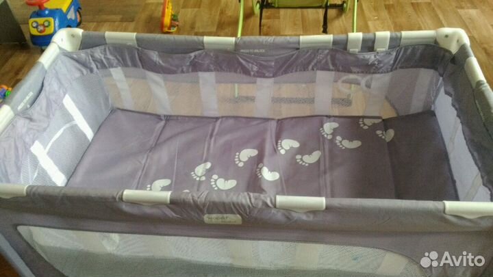 Манеж-кровать happy baby martin