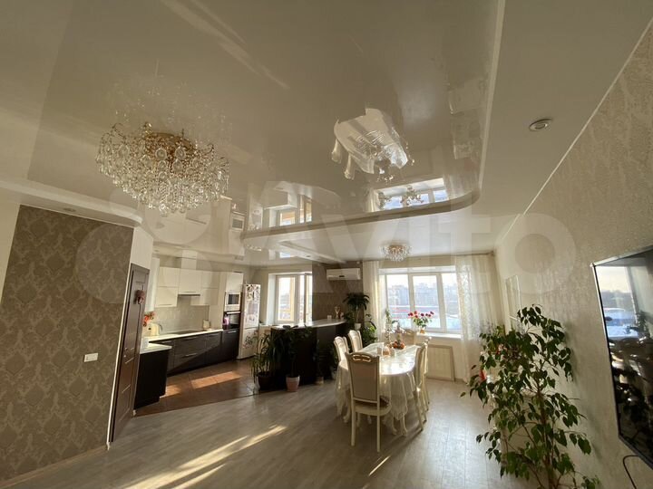 3-к. квартира, 100 м², 6/6 эт.