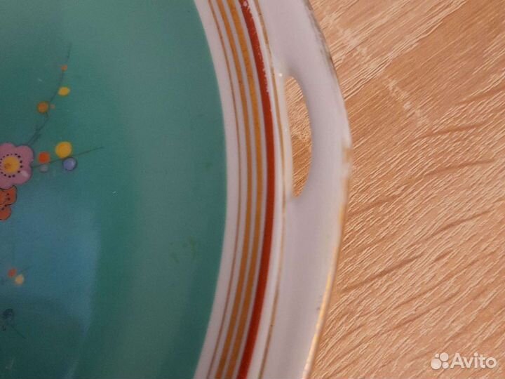 Блюдо антикварное стариное