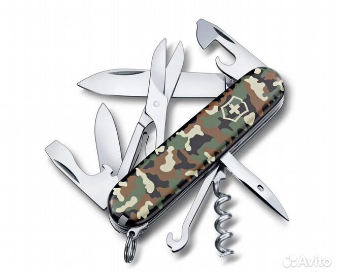 Victorinox Climber, функций: 14, 91мм, камуфляж