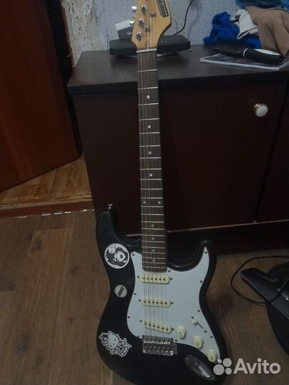 Электро гитара с комбиком