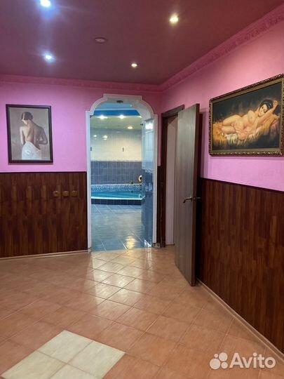 Баня сауна с бассейном