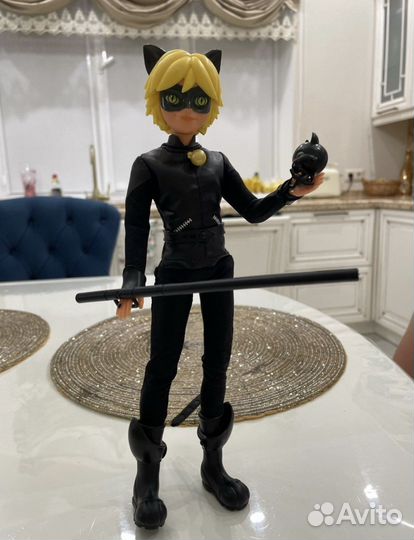 Кукла Супер кот/Кот Нуар/Квами Плагг/Леди Баг