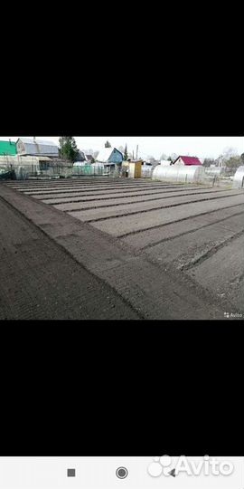 Вспашка земли (кроме целины)фрезой на минитракторе