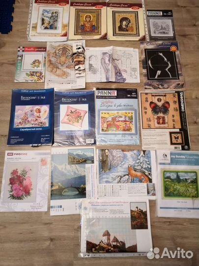 Вышивка крестиком 3 (наборы, схемы)