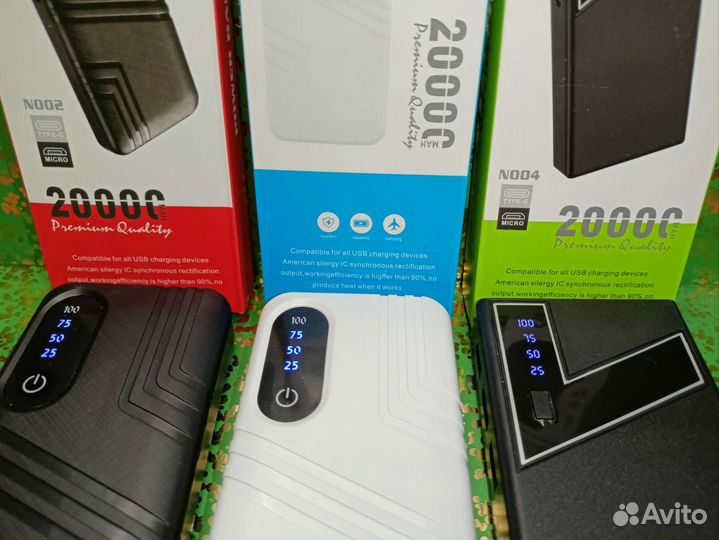 Новые Power Bank ёмкостью 20000 mAh