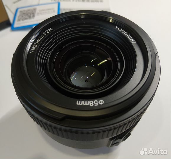 Объектив Yongnuo AF 35mm f/2 Nikon F новый