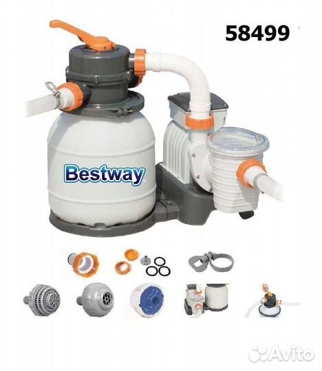 58499 bestway песочный фильтр насос 8327 Л. Ч