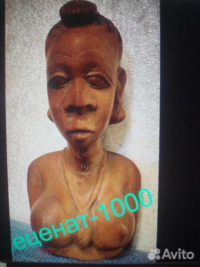 Негритянка ню, Орел с птенцом огромный