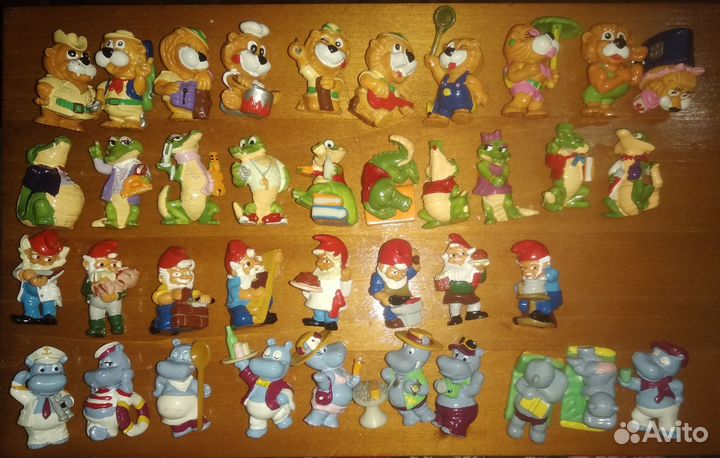 Игрушки из Киндера 90-х и др