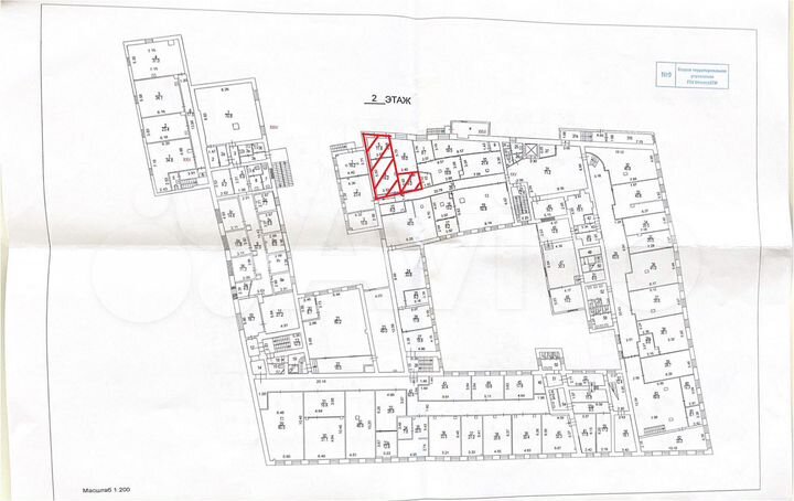 Офис, 39.8 м², м. Марьина Роща 5 мин пешком, ТТК