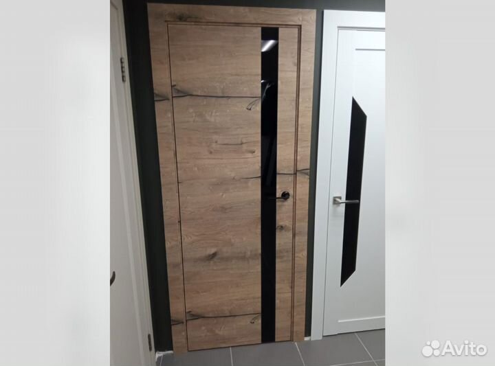 Дверь межкомнатная в стиле лофт в коробке