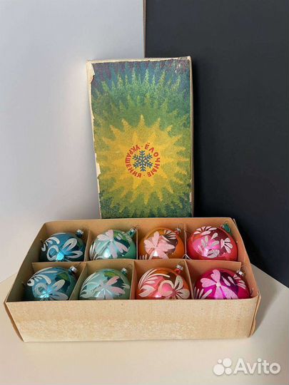 Елочные игрушки СССР. Шары