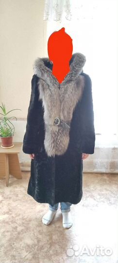 Шуба мутоновая 46