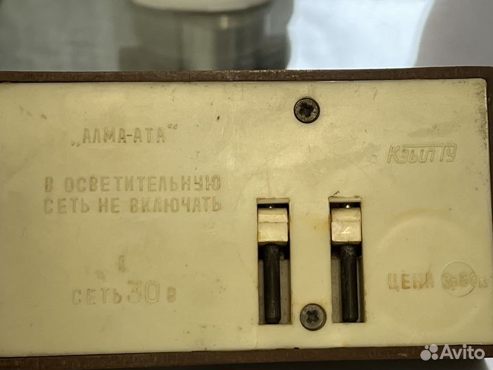 Советский радиоприемник Алма-Ата 1982г