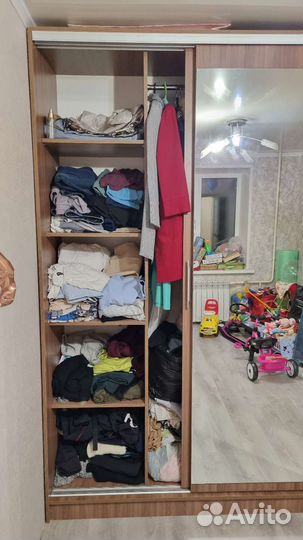 Шкаф купе с зеркалом бу