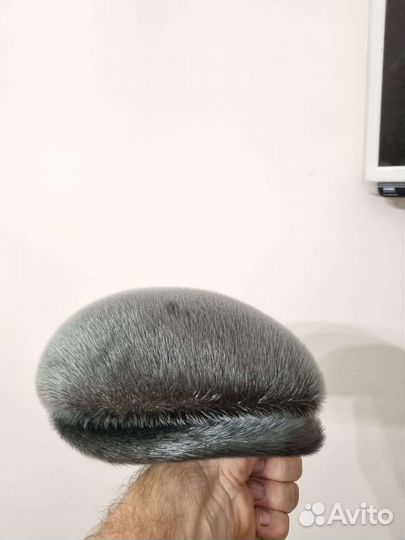 Меховая мужская кепка