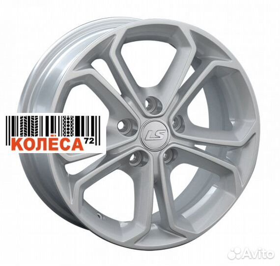 LS Wheels LS1060 6.5x15 5x108 ET45 Dia73.1 S