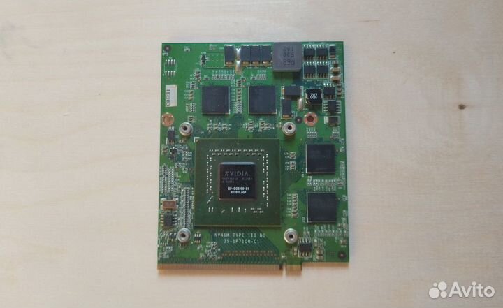 Видеокарта для ноутбука Nvidia GeForce Go6800 256М