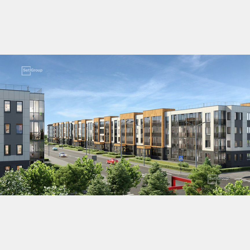 1-к. квартира, 35,3 м², 4/4 эт.