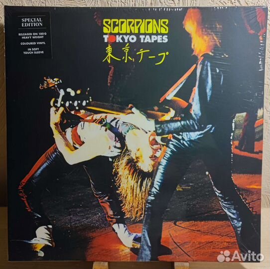 Scorpions - Tokyo Tapes (yellow) 2LP