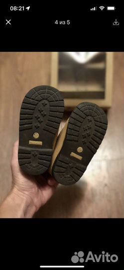 Ботинки timberland детские