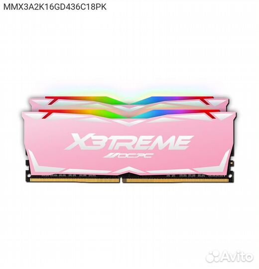 Комплект памяти ocpc X3 RGB 16GB dimm DDR4 3600MHz