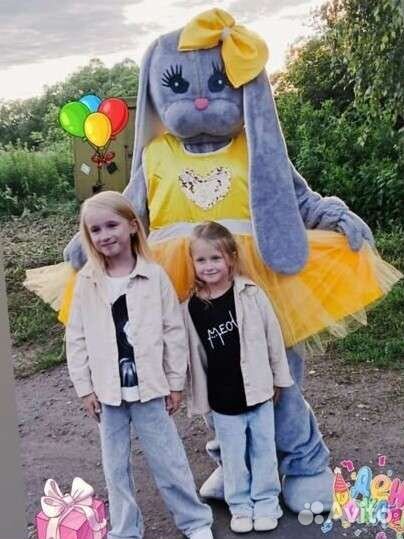 Ростовая кукла мишка тедди и Зайка услуга