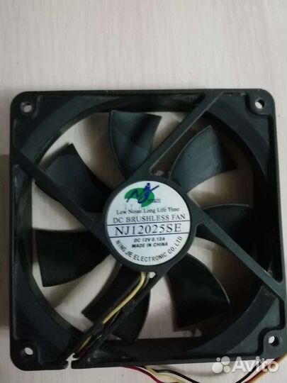 Корпусный вентилятор 120мм