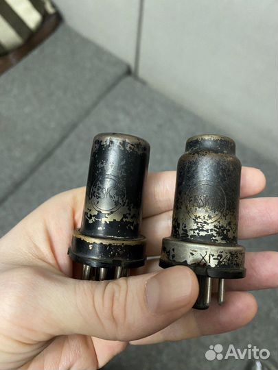 Винтажные лампы США 6sk7