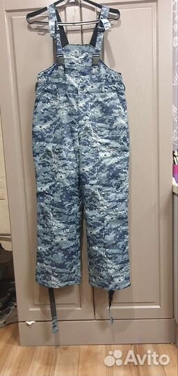 Камуфляжные штаны зимние