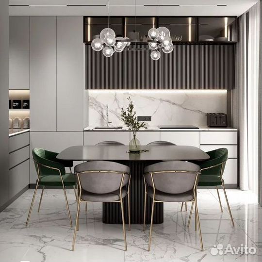 Красивый кухонный гарнитур