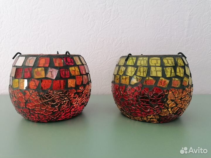 Подсвечник мозаика