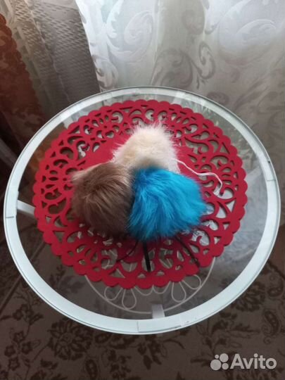 Меховые помпоны