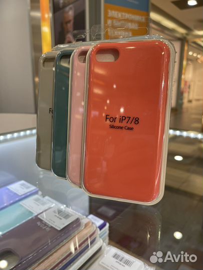 Чехол на iPhone 7/8/SE 2020 Silicon Case