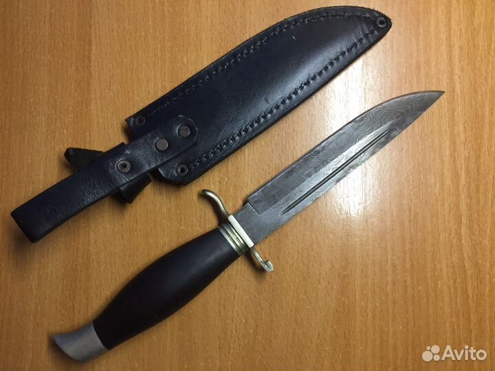 Нож дамасская сталь ручная работа