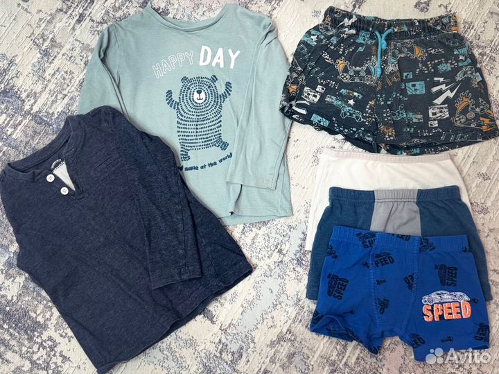 Пакет вещей для мальчика 86-92