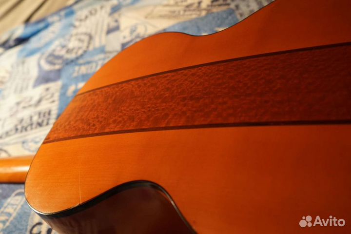 Семиструнная гитара doff rg со вставкой из лайсвуд