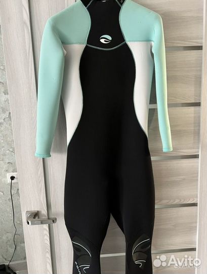 Гидрокостюм женский bare Nixie Glasier Blue 5 мм