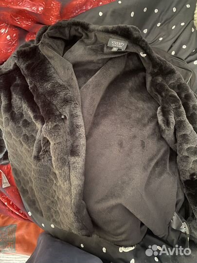 Накидка полушубок y2k