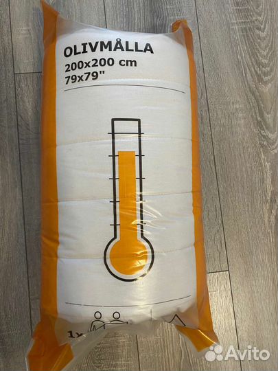 Одеяло IKEA 200-200 Olivmаlla