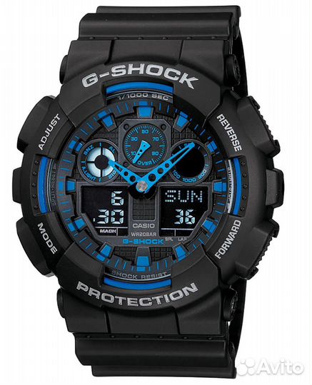 Часы casio g shock ga 100